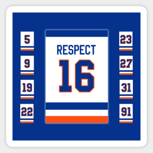 Respect 16 Sticker